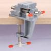 Small Bench Vise Clamp On Metal Mini Table Vise Tool for Woodworking 35mm Clamping Thickness