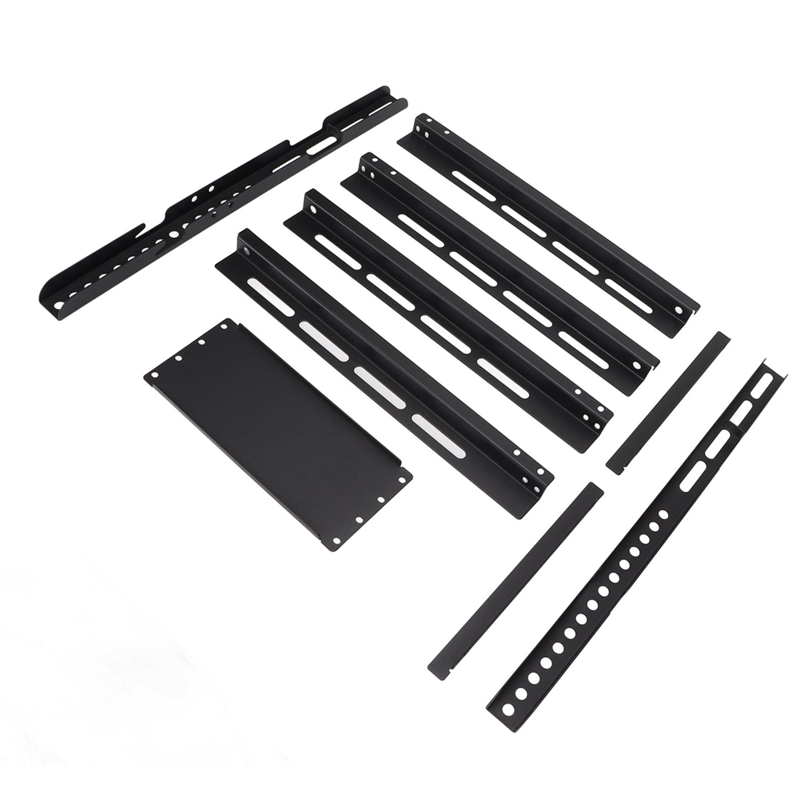 

Fixed TV Wall Mount Bracket Multifunctional Steel Plate TV Mount for 22 to 75 Inch TV Screen