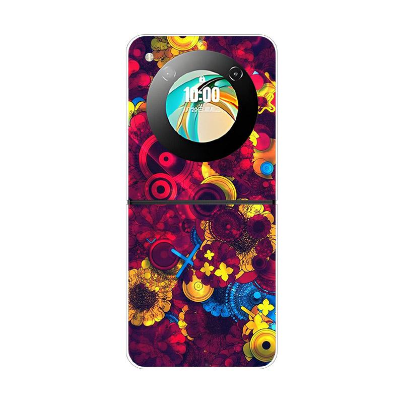 

Case For ZTE Nubia Flip NX724J Fundas Transparent Hard Folding Shockproof Bumper For ZTE Libero Flip 5G Nubia Flip2 Clear Cover For ZTE nubia Flip