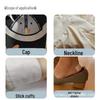 Unisex Disposable Sweat-Absorbing Collar and Hat Patches