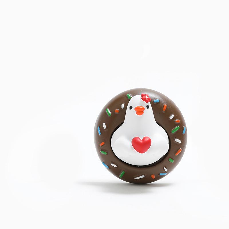 Yellow Duck Refrigerator Sticker Cartoon Cute Refrigerator Decoration Magnet Po Wall Toy Gift Cultural and Creative Products