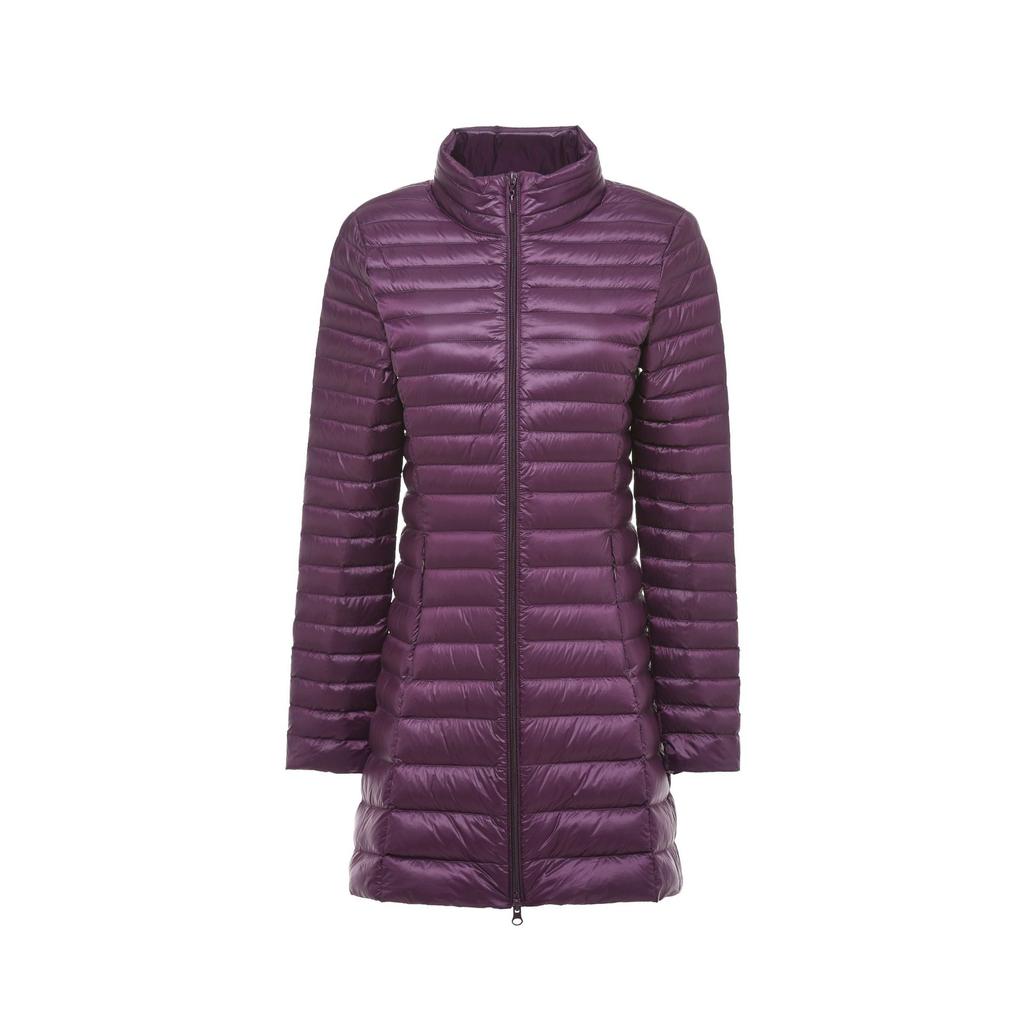 Spring and Autumn Lightweight Down Jacket Women's Stand Collar Slim Short Jacket