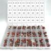A25F-Blow Cylindrical Fuse 240Pcs 382 392 24Value 0.5A 1A 1.25A 2A 3.15A 4A 5A 6.3A 8A 10A Amp For LCD For TV Power PCB Insuranc