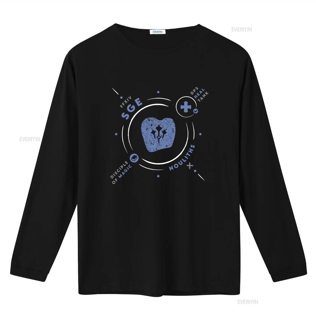 Sge Life Ffxiv Inspired Sage Healer Job Ff14 Mmo Gamer T Shirt For vintage Washed homme Stylish fashion graphic Stretched