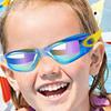 Kids Swim Goggles Water Swimming Goggles for Kids Waterproof Anti-Fog Clear Vision Glasses UV Protection for Children Teens