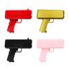 Electric Money Shooter Toy Battery Powered Handheld Fake Cash Scatter Make Money Rain Toy Weddings Party Club Events Automatic Money Thrower Toy