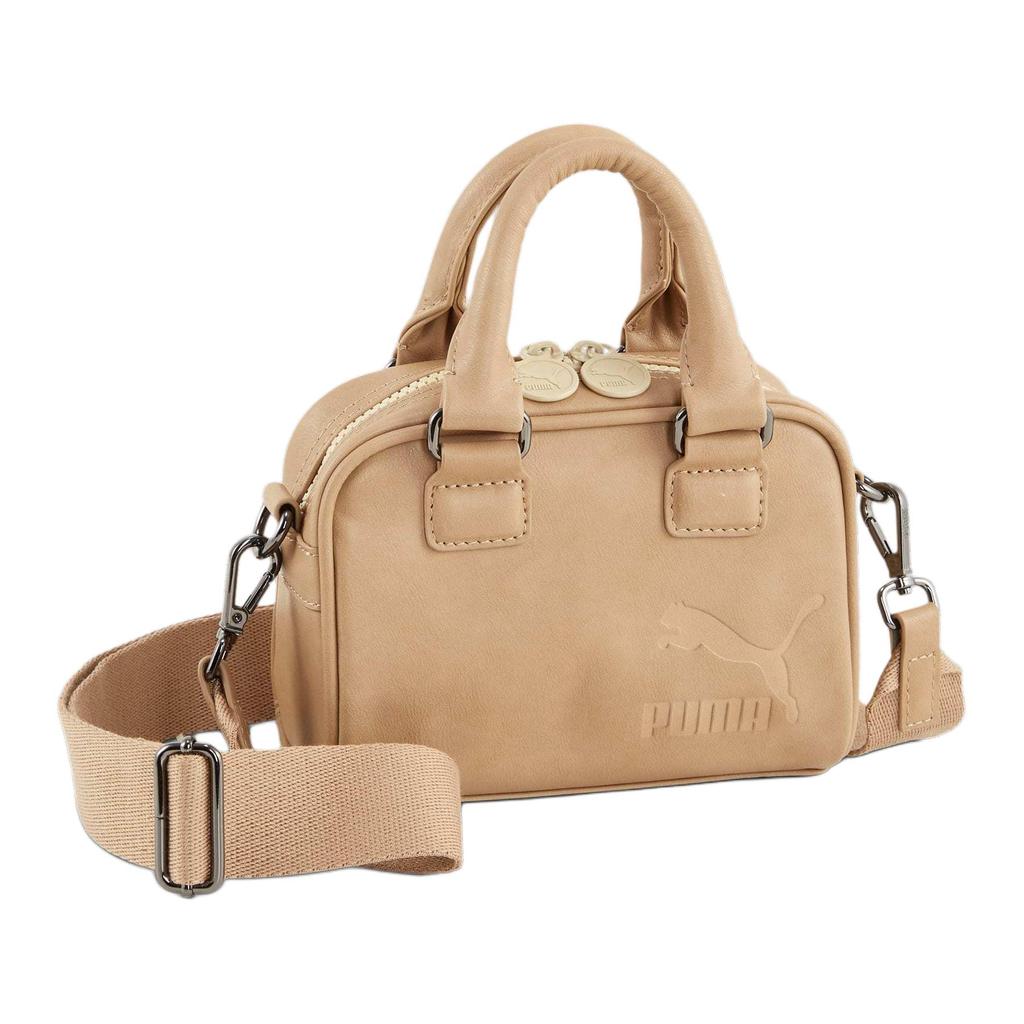 New PUMA Polyester Handbag Shoulder Bag Crossbody Bag Small Size Unisex Roasted Almond 090945-02