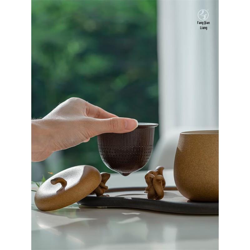 Wanqiantang (Edenus) Ceramic Tea Separation Master Cup Gift Set