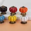 Country-Style Colorful Pumpkin and Ceramic Cartoon Drawer & Cabinet Handles