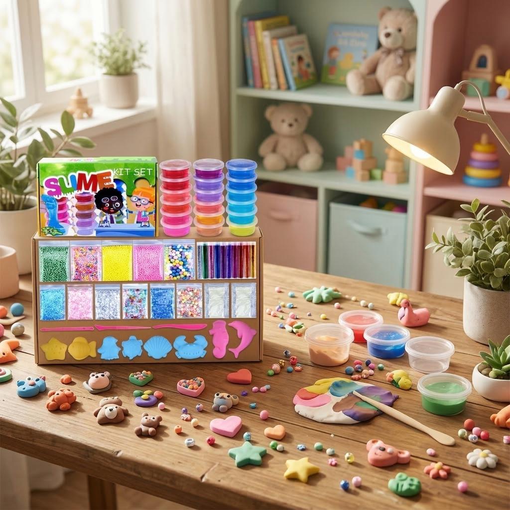 Ensemble de jouets à presser Slime Créatif Mode