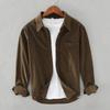 Cotton Korean Loose Corduroy Long-sleeved Shirt Men's Trendy All-match Men's Jacket