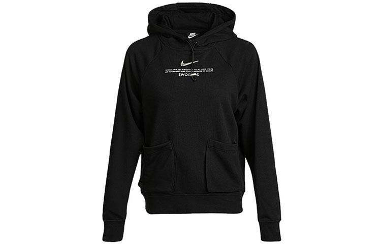 

Nike Sweatshirts Women s Black Hooded Moderate Regular CZ8897-010 M