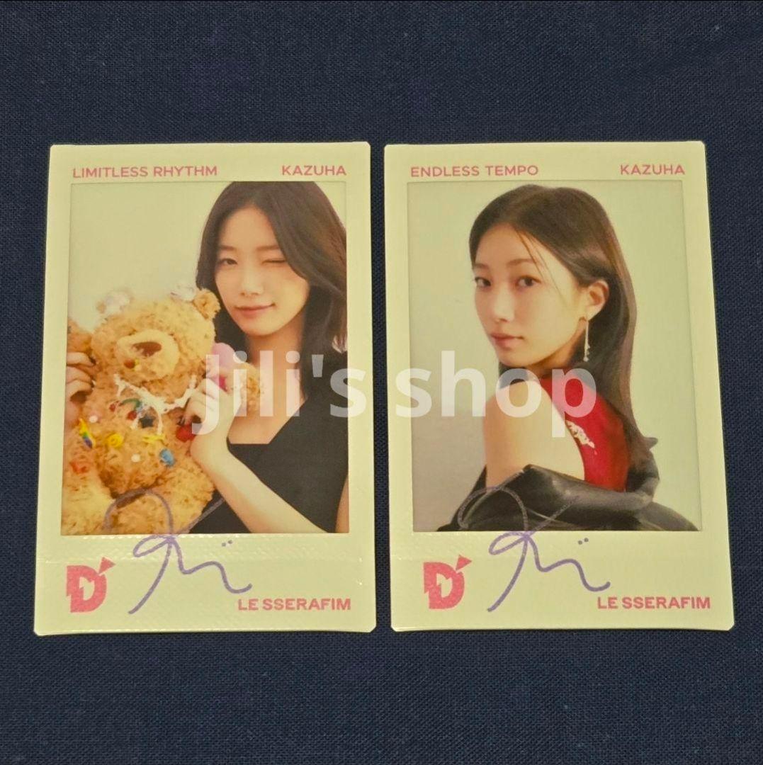 [USED] Lucera DICON Random Photocard Cheki Kazuha (2 types)
