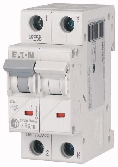 Overcurrent circuit breaker 6kA HN-B10/1N