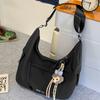 Summer Women's Bags for Women's New Canvas Bags for Commuting To Work  One Shoulder Crossbody Bag