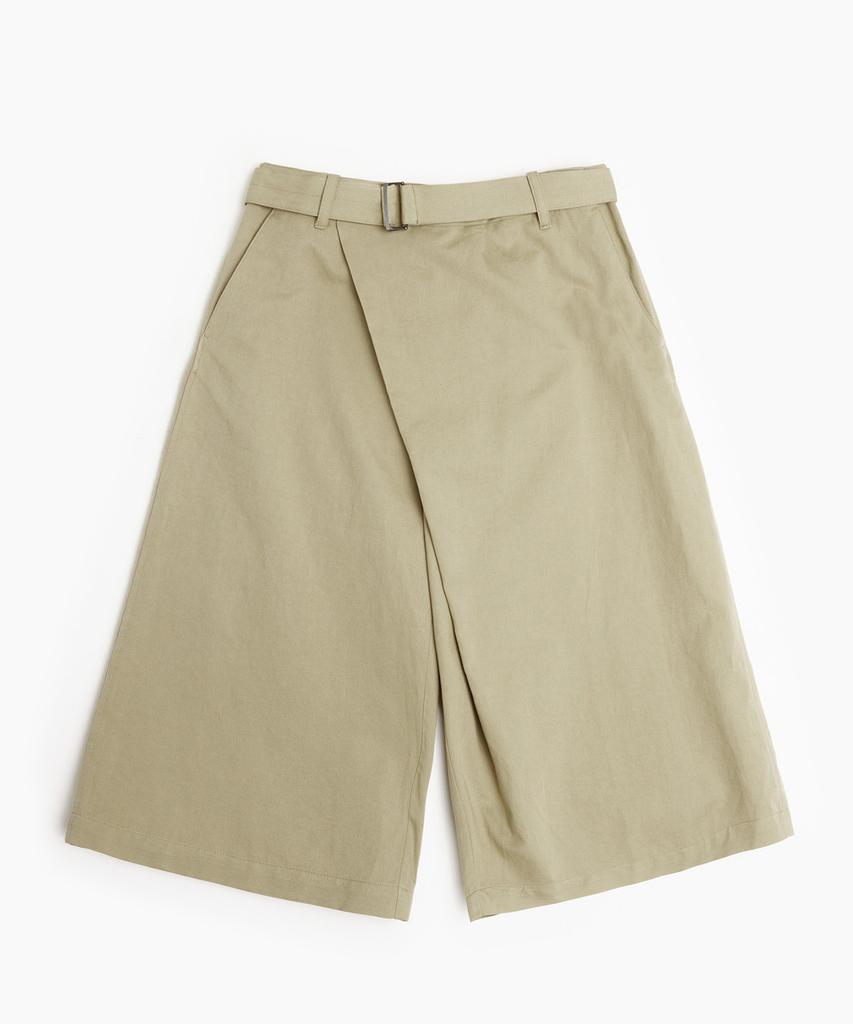 YOUTH Wrap Half Pants - Beige
