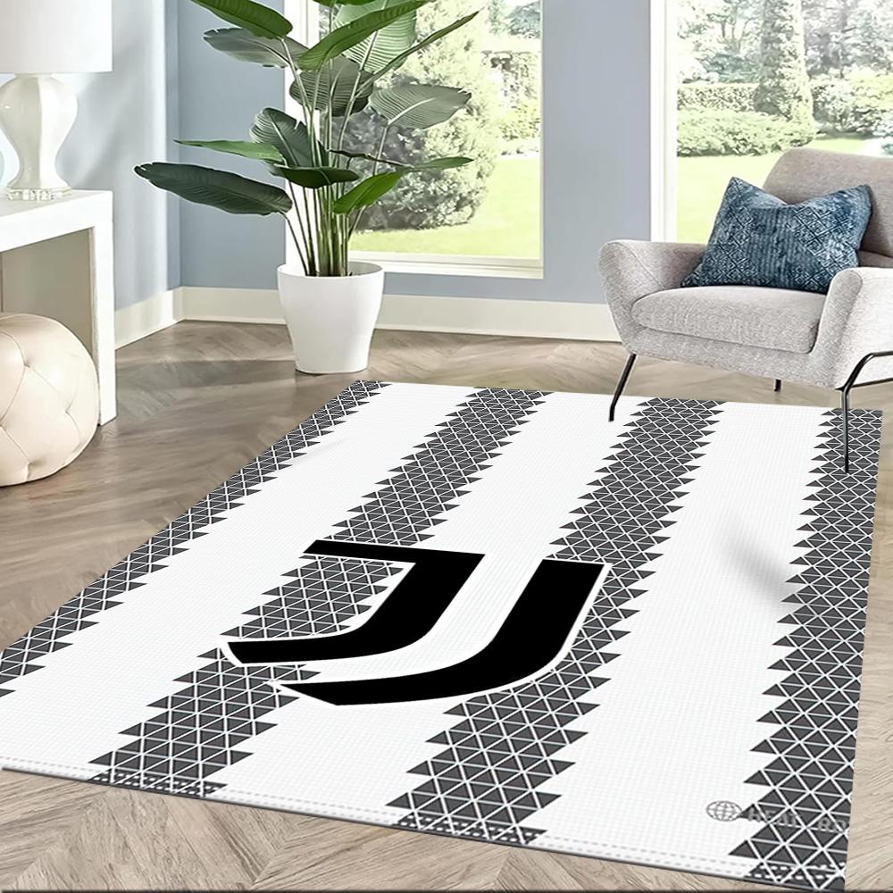 Juventus Floor Mat Suitable For Game Room Outdoor Balcony Foyer Antislip Rug Decorate Offices Gift For Festivals
