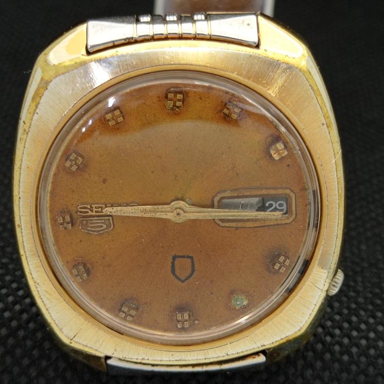 RELOJ VINTAGE USADO SEIKO 5 AUTOMÁTICO 6119B JAPÓN PARA HOMBRE ESFERA ORIGINAL a415324-2 SKU621c-a415324