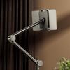 Carbon Steel Phone Tablet Holder 360° Rotating Mobile Tablet Mounting Stand Pad Tablet Bracket  Bed