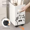 Mobile Under-Desk Office Storage Basket with Wheels