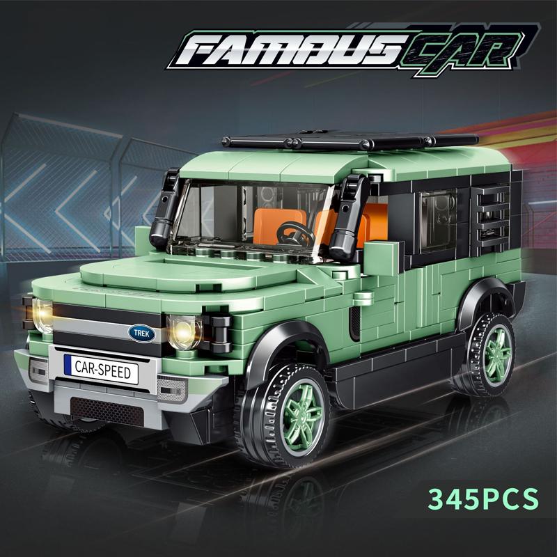 

Non-Toxic Children Toys Off-Road Vehicle Racing Car Small Particle Building Blocks Model Assembly Toys Birthday Gifts No box