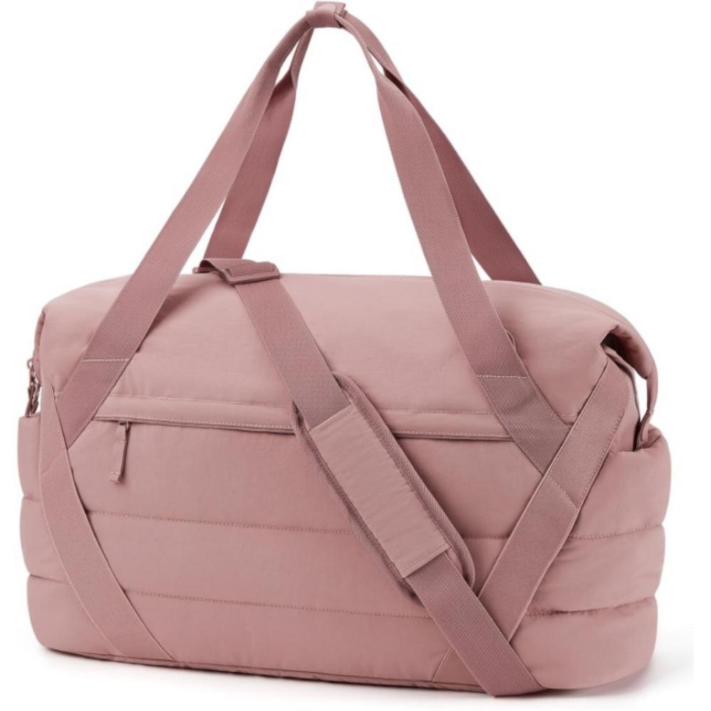 

Multifunctional Travel Duffel Bag Large Capacity Sports Fitness Bag Fashion Shoulder Bag Travel розовый