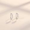 Premium Zircon Pearl Earrings Without Earrings, Women's Simple and Cold Wind Earbone Clips, Korean Personalized Earrings.