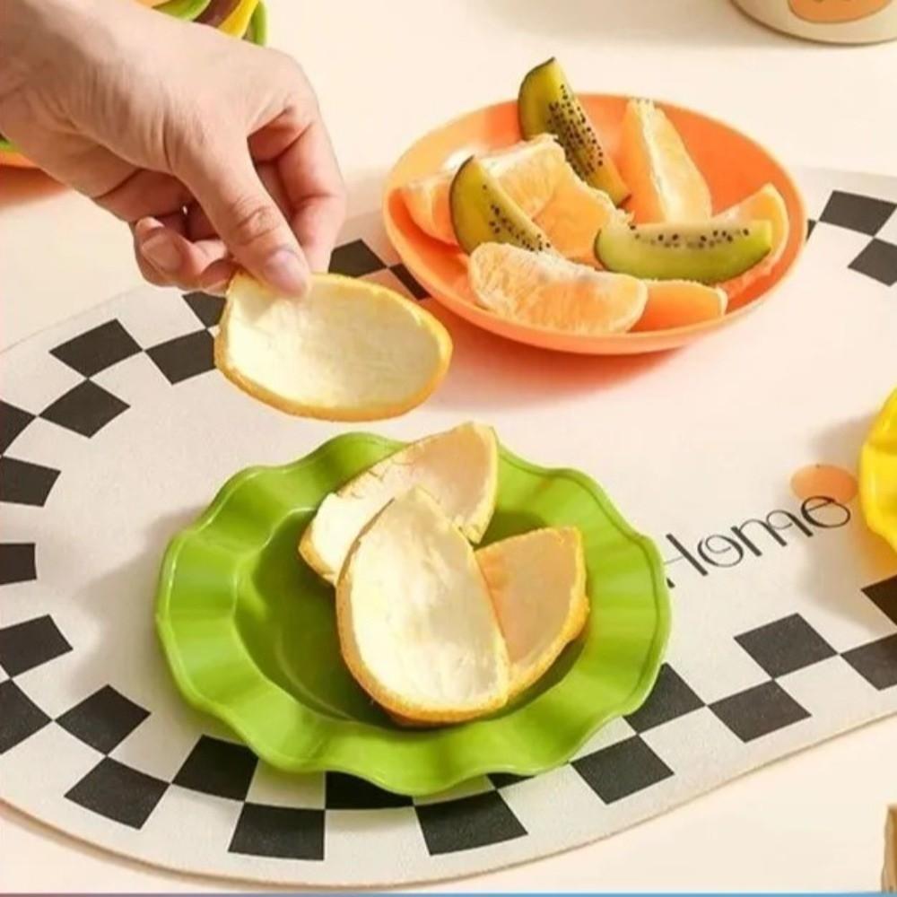 Ceramic Stackable Hamburger Plate Food Tray Mini Dinner Plate Set Sauce Containers  Dining Table
