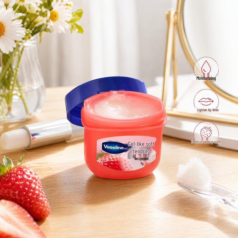 Vaseline Classic Moisturizing Lip Balm - Strawberry Scent