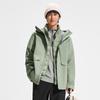 Li Ning Outdoor CF Outdoor Series Comfortable Fashion 3 In 1 Waterproof Windproof Breathable Durable Warm Jacket Unisex Jacket AEMV059-2