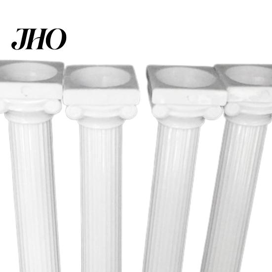 Baking Tool 4Pcs/Set Cake Rods Non-stick Reusable Plastic Delicate Support Standing Grecian Pillars Gathering Supplies Fondant Mold