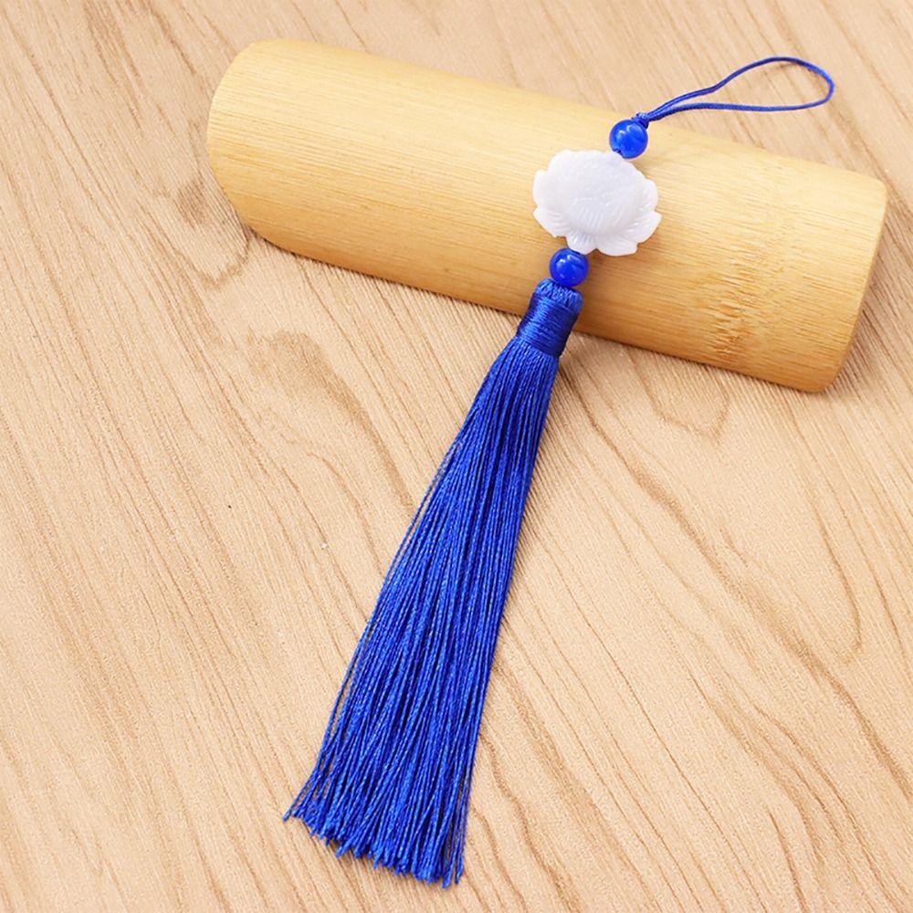 1Pcs Fan Falling Ornaments Silk Tassels Ancient Chinese Style Knot Tassels Pendant