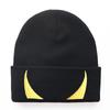 Popular in Europe and America devil horn Devil's Horns Embroidered Knit Hat Pullover Warm Hat Hip-Hop Woolen Hat