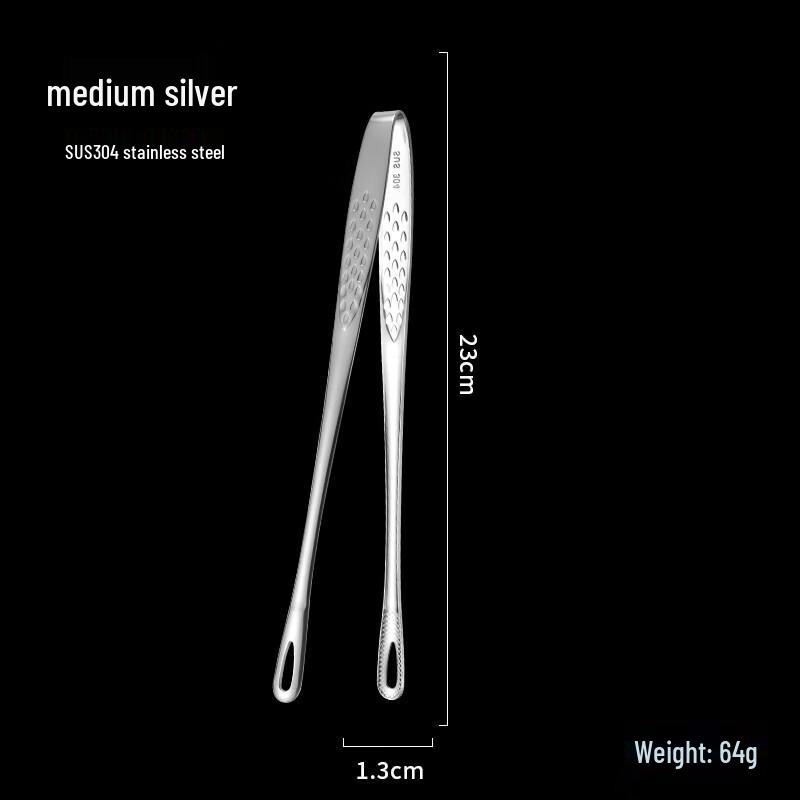 

Qing Kou 304 Stainless Steel BBQ Tongs