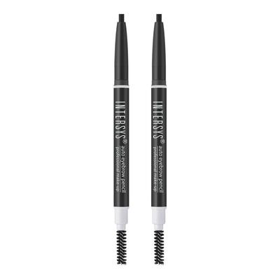 Intersys Auto Eyebrow Pencil, No. 3 Gray, 2 Pcs.