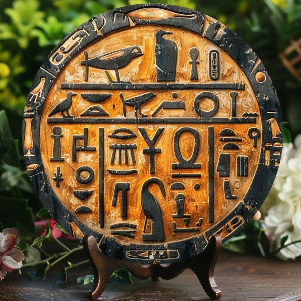 Vintage Tin Sign Metal Wall Art Decor 20x20cm