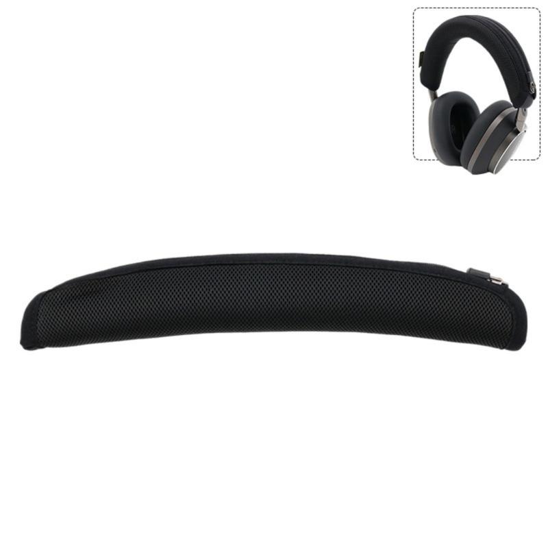 

Comfortable Mesh Headband Cover Protector For PX8S2 Headphones Durability Headbeam Sleeve Easy Zip Removal Installation чорний