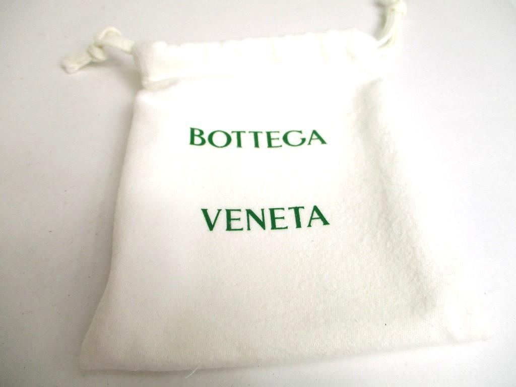 Authentic BOTTEGA VENETA Intrecciato Black Blue Leather Bifold Wallet Compact Wallet #a425  Refurbished