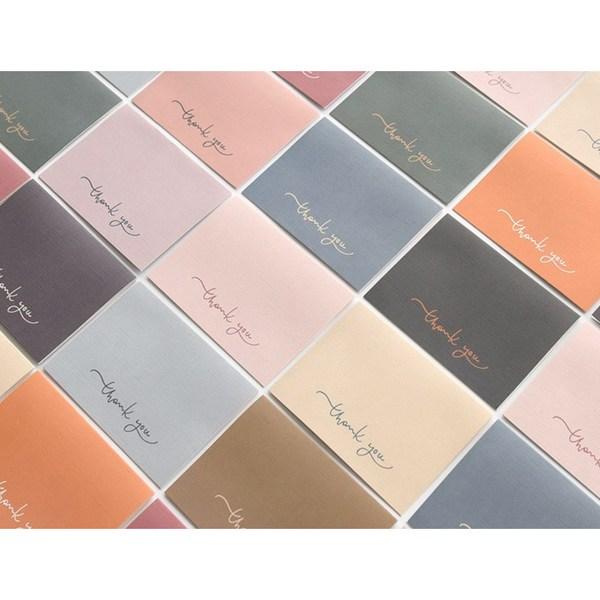 Walgadax Premium Thank You Mini Card 6 typů karet + 6 typů obálek B sada