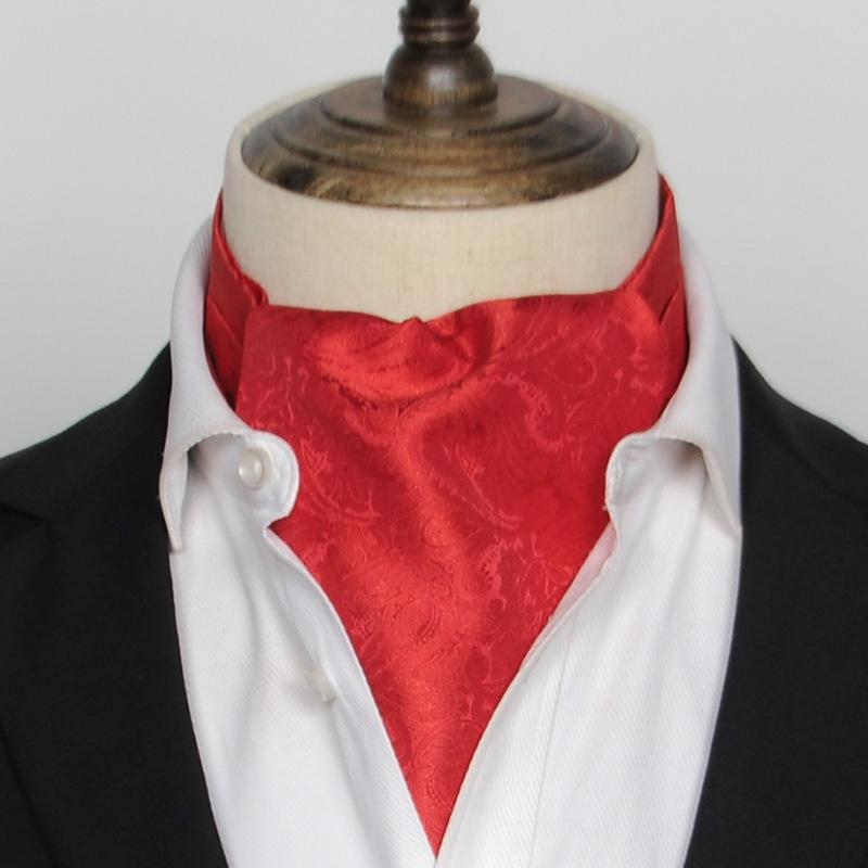 Mode Luxus Seide Druck Männer Schal Polka Dot Schals Anzug England Jacquard Mann Business Schal