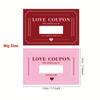 20Pcs Scratch-Off Cards Love Coupons DIY Valentine's Day Party Game Card with Scratch Off Stickers for Wedding Anniversary Gift