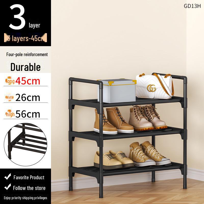 Zapatero y Armario Multicapa a Prueba de Polvo para la Entrada del Hogar o Residencia de Estudiantes