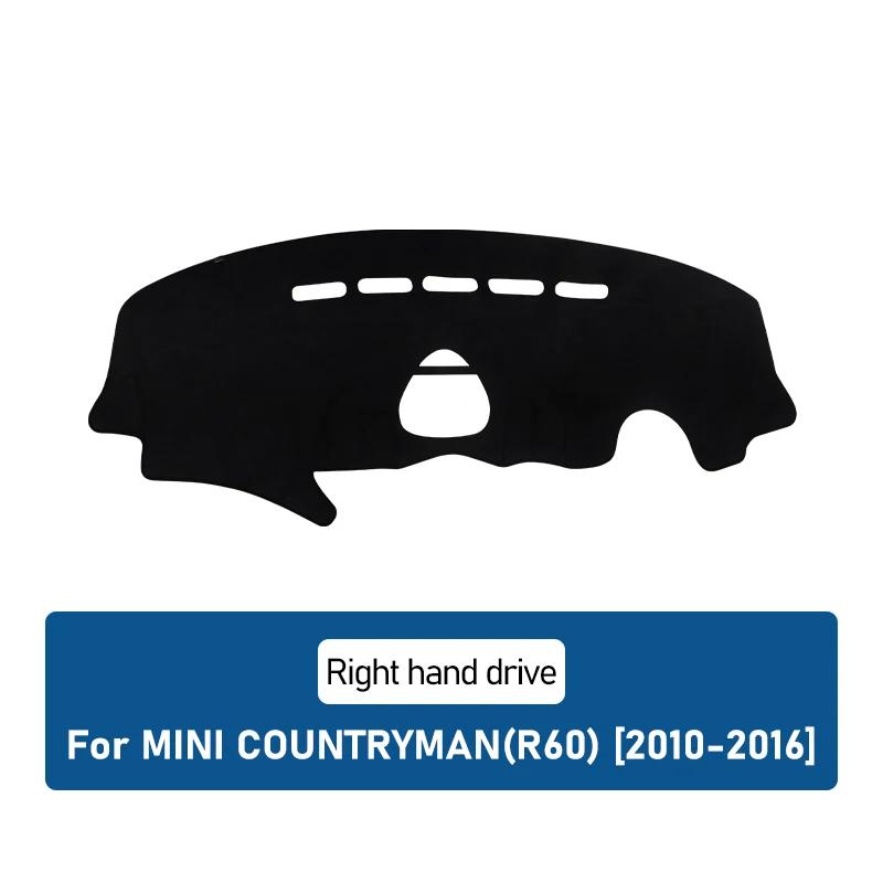 Flannel Car Anti-Slip Dashboard Mat for Mini Cooper Countryman R55 R56 R60