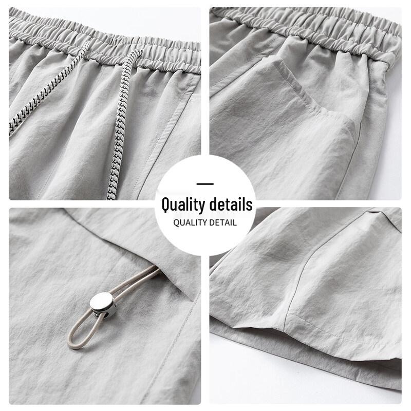 Men's Ice Silk Quick-Dry Casual Shorts