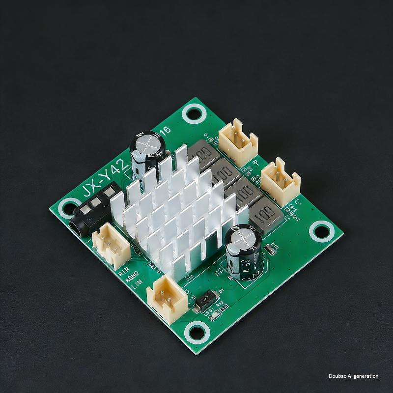 1 Set Diy 50W + 50W Amplificador Sound Board Dc 5-26V 100W 2.0 Channel Digital Stereo Class D Audio Power Amplifier Board