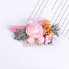  Pettine con Fiori Artificiali Stile BOHO per Donna, Diadema Nuziale, Ornamenti per Capelli, Acconciatura, Fermaglio per Capelli, Accessori per Capelli, Gioielli