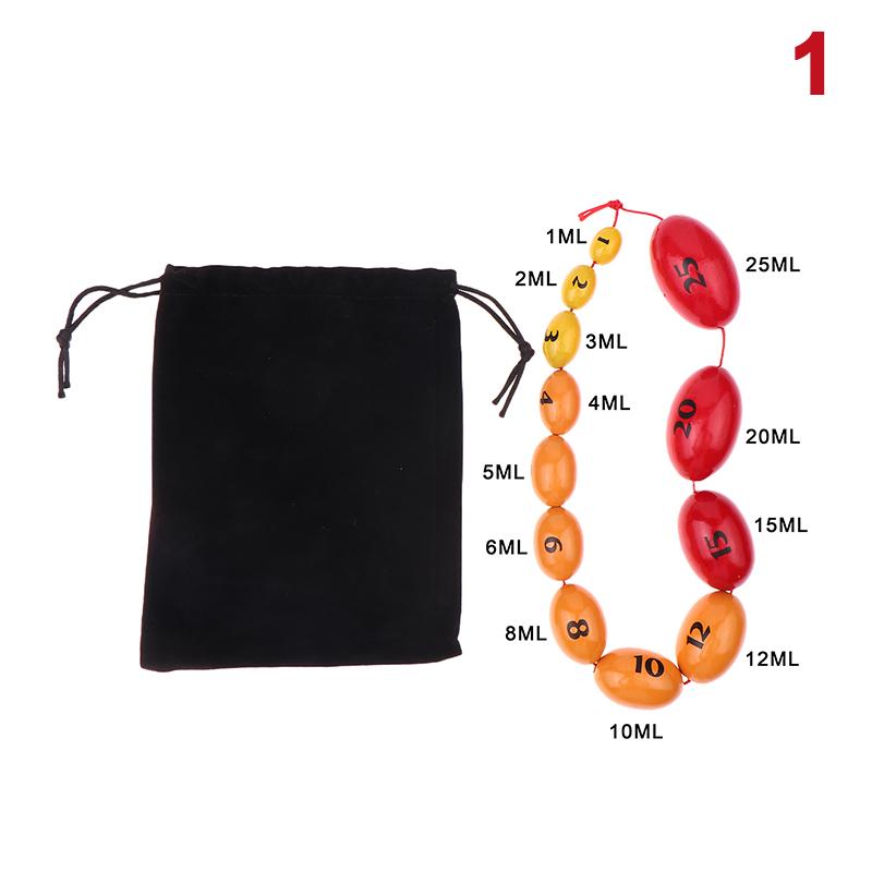 Wooden Orchidometer for Male Testis Volume Measurement 12 Sizes Tanner Stage Development Tool for Testicular Size Assessment
