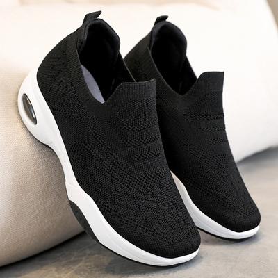 Chaussures pour femmes printemps 2025 nouvelles chaussures pour femmes de commerce extérieur chaussures à coussin d'air à semelle souple chaussures de sport décontractées respirantes