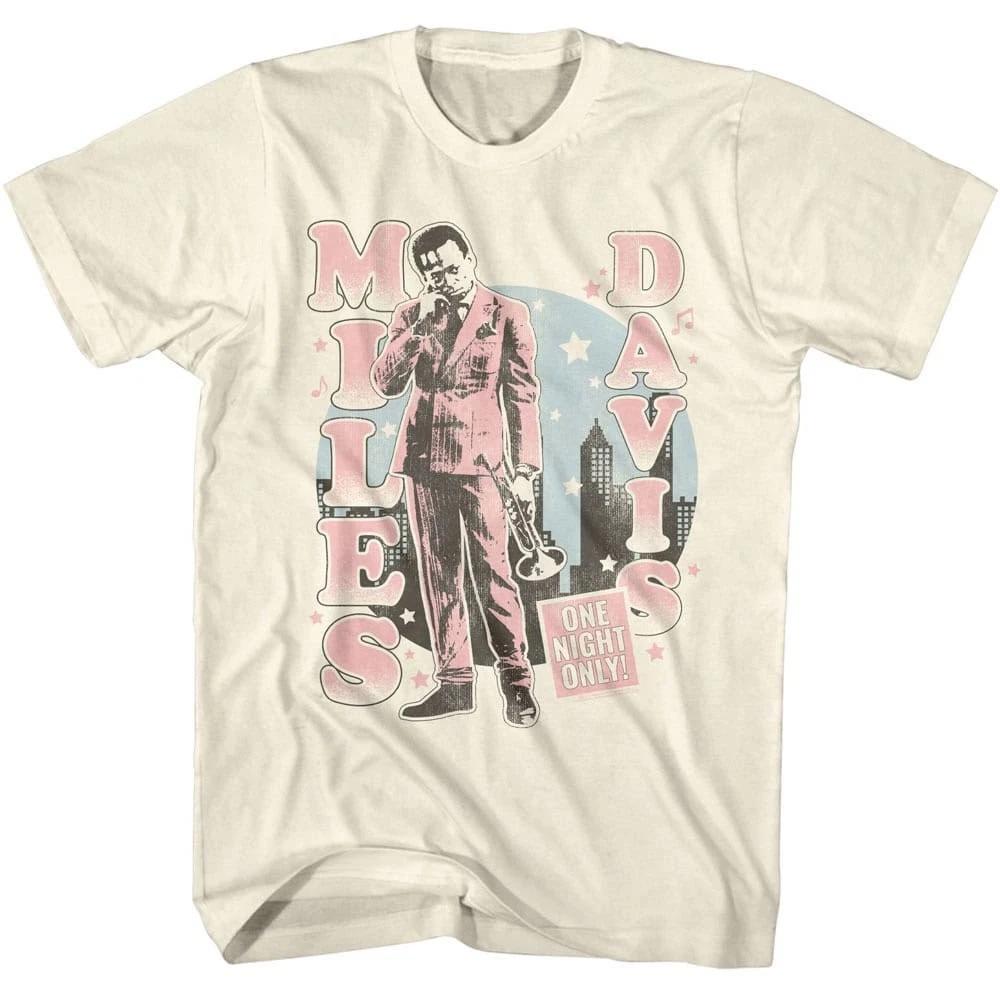 Miles Davis One Night Only Men s T Shirt 4XL