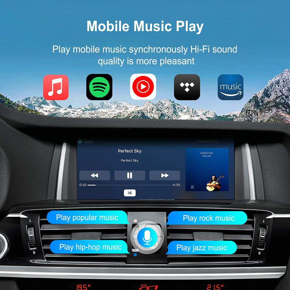 Wireless CarPlay for BMW NBT,CIC System 1 2 3 4 5 6 7 Series X1 X3 X4 X5 X6 MINI E60 E84 E70 F26 F25 F10 F11 F20 F21